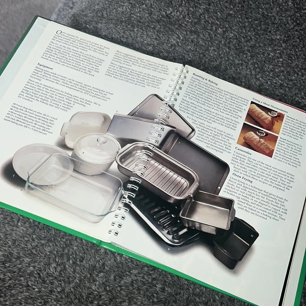 OVEN ROASTED ETC MEALS FOR LIFE HARDCOVER SPIRAL BOUND COOKBOOK BY HEALTY CHOICE